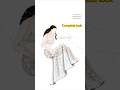 (548)How To Draw Fashion Sketches | Tutorial ✨ fashion croquis | Photo analysis #shorts #yt