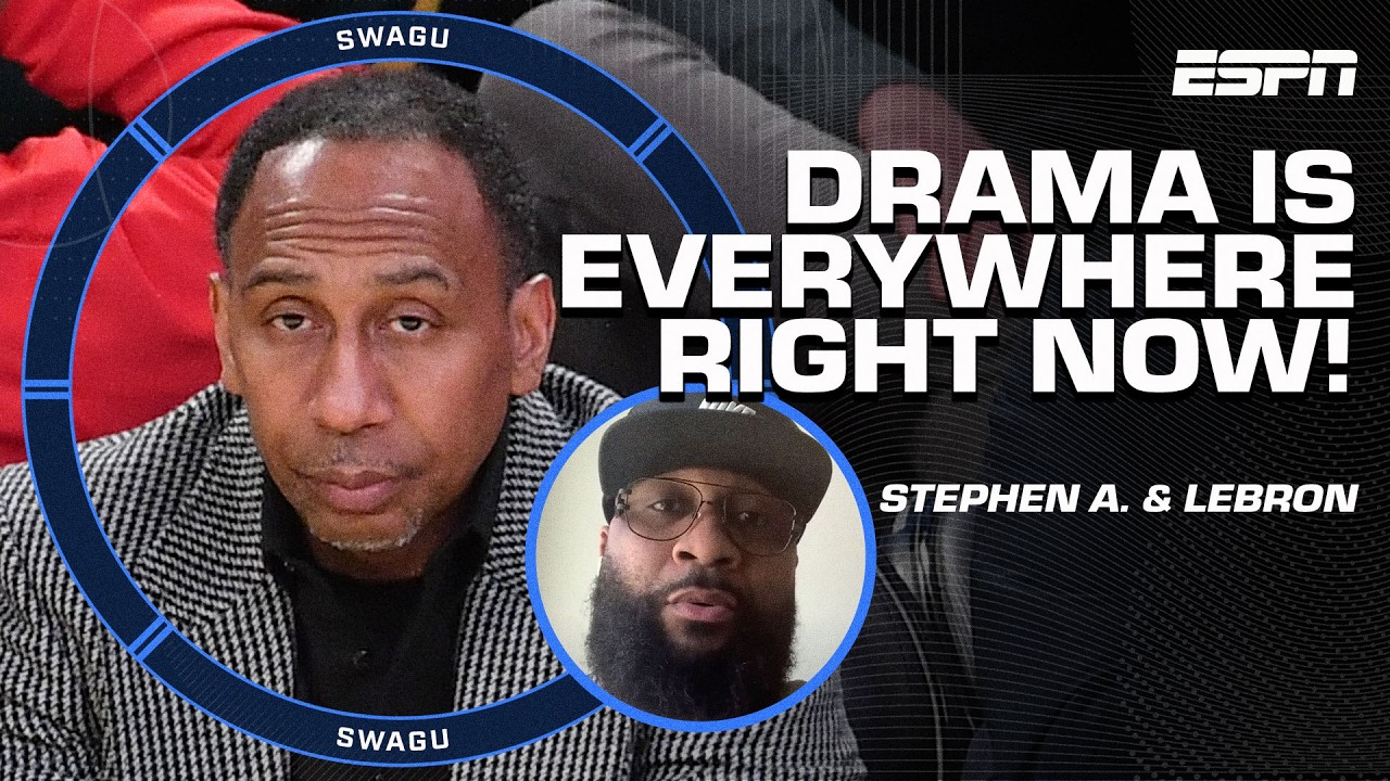 TOO MUCH DRAMA: LeBron, Stephen A., Barkley AND Perk 😱 | Swagu