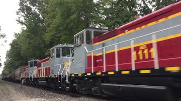 RARE! Anderson’s Railroad units trail behind CN 100 and CSX YN2!