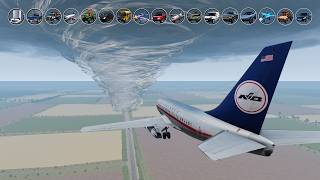 BeamNG Drive: TORNADO VEHICLES vs TORNADO LEVELS! pt.28
