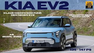 Kia EV2 - Rennlegende Klaus Niedzwiedz hat den neuen kleinen E-Kia schon getestet!