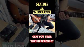 XVive P58 - Cable Comparison 🎸🔥 #xvive #cable #wireless #guitar #guitareffects #guitarpedals