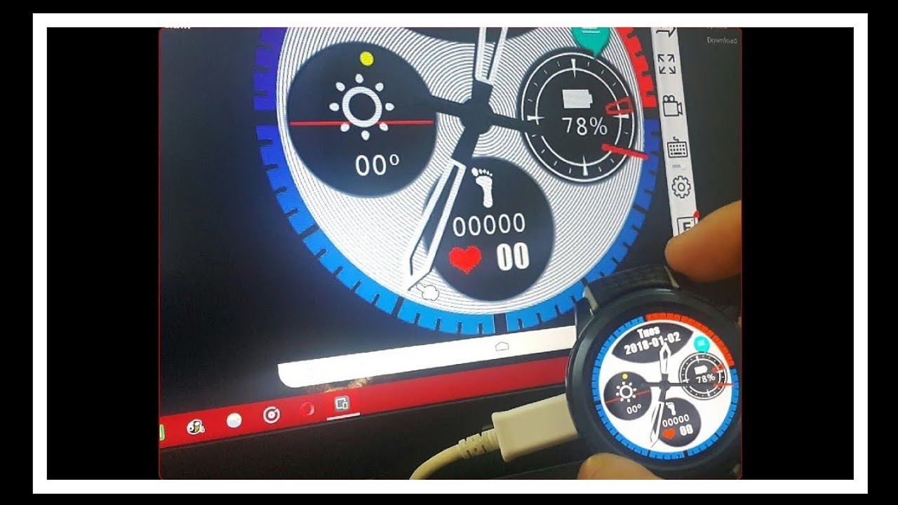 How to screen mirror your lemfo or Android watch to laptop using wondershare mirror go big