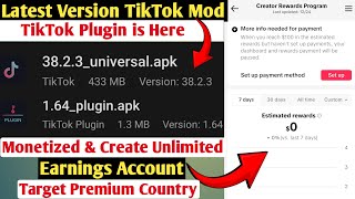 TikTok Mode & Plugin Latest Version is Here 2025- How to download latest version TikTok Mod & plugin