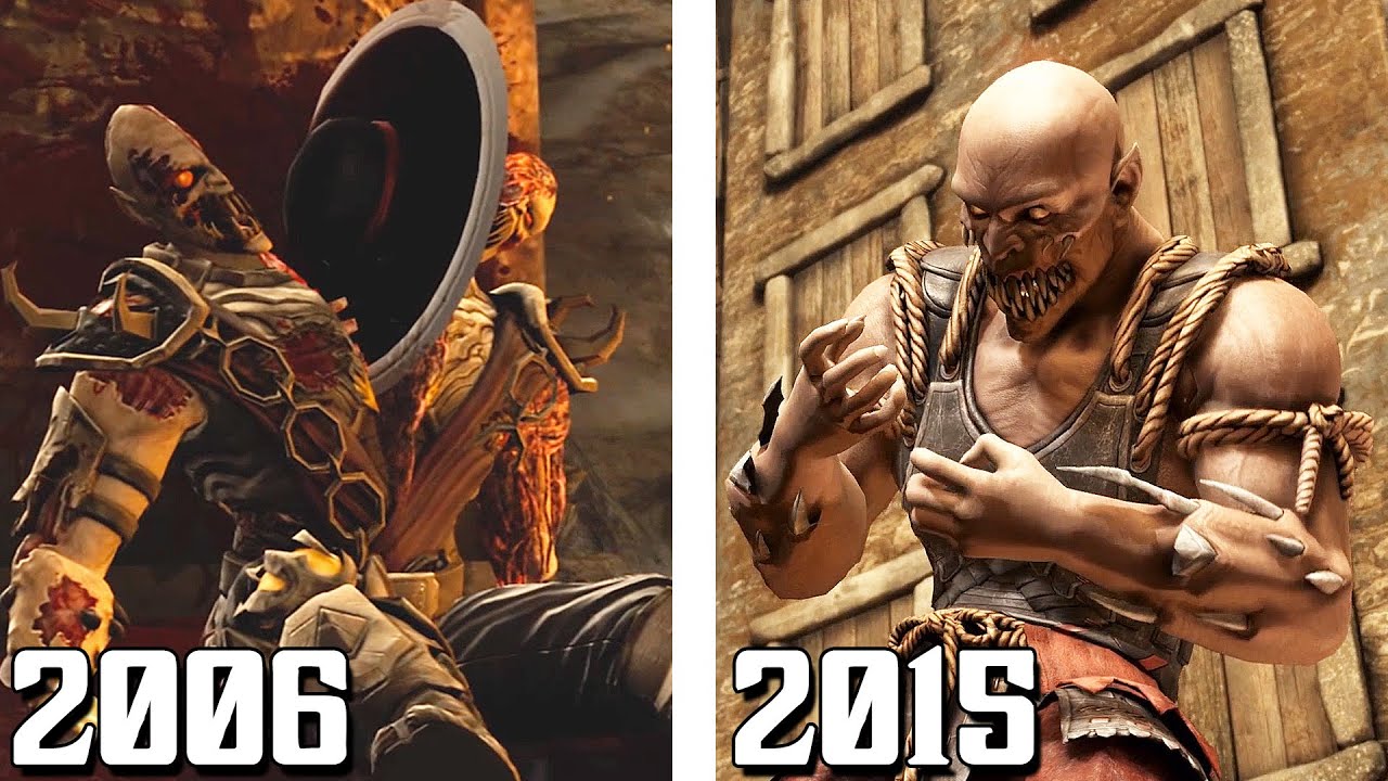 Baraka's Death in Mortal Kombat 9 vs Baraka's Death in Mortal Kombat X  (2006-2019) 