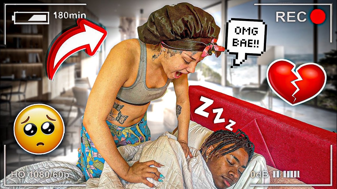 NOT WAKING UP TO SEE MY GIRLFRIEND REACTION