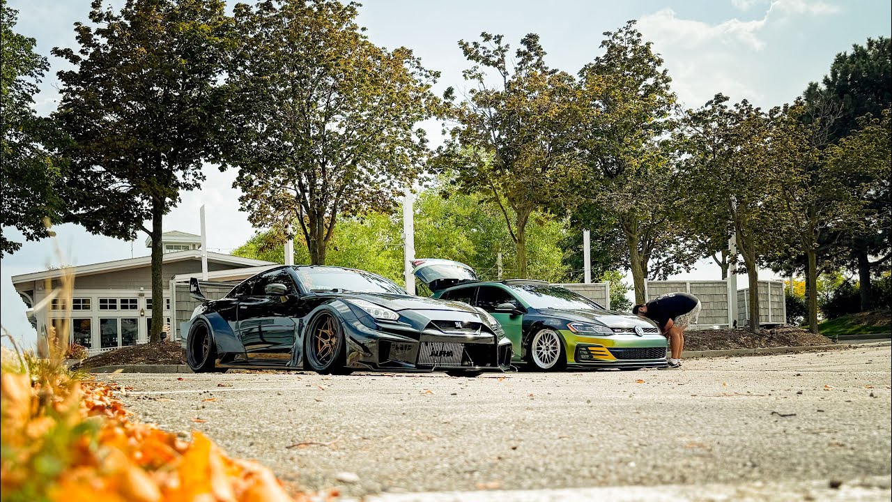PERFECT DUO (LBWK SILHOUETTE GTR R35 & BAGGED GTI) cinematic - YouTube