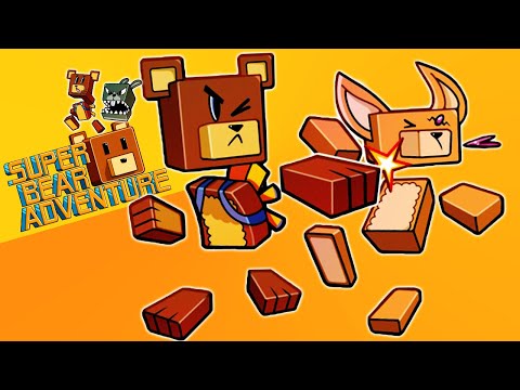 Видео: Super Bear Adventure полное прохождение игры 😉  Приключение Супер ​Мишки Беар Адвенчер 🐻 #SuperBear