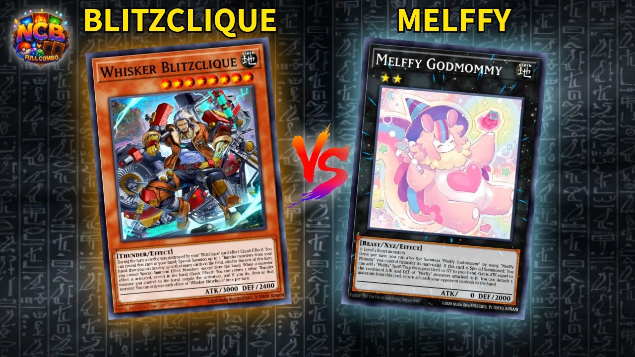レア❣️貴重❣️バトルシティ❣️ファミコン❣️ Blitzclique VS Melffy | Yu-Gi-Oh! TCG Locals Feature Match | Chaos