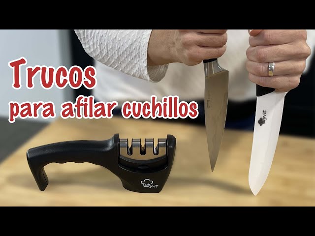 Cómo afilar cuchillos: instrucciones para un buen afilado