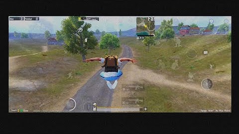 How to fly in sky with web shooter ✈️😍 || spider man mod trick 🔥 || bgmi ❤️