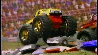 Tuff Trax Monster Truck toys from Galoob commerical