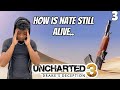 THIS MAN HAS CRAZY PLOT ARMOR !!! *UNCHARTED 3*  (Try to stay longer than 5 min challenge)
