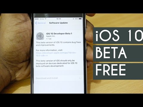 How to install iOS 10 Beta On Any iPhone for FREE ( WITHOUT COMPUTER )