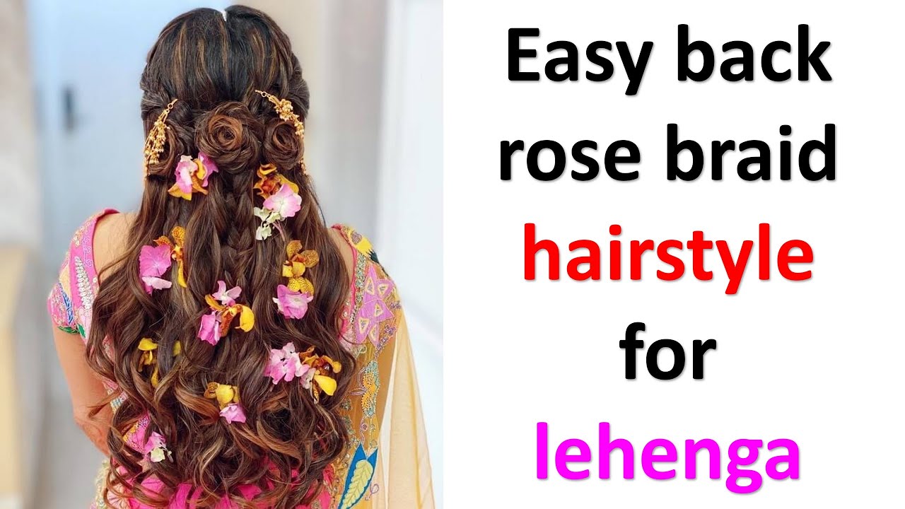 Hairstyle | Messy braided hairstyles, Engagement hairstyles, Hair style on  saree