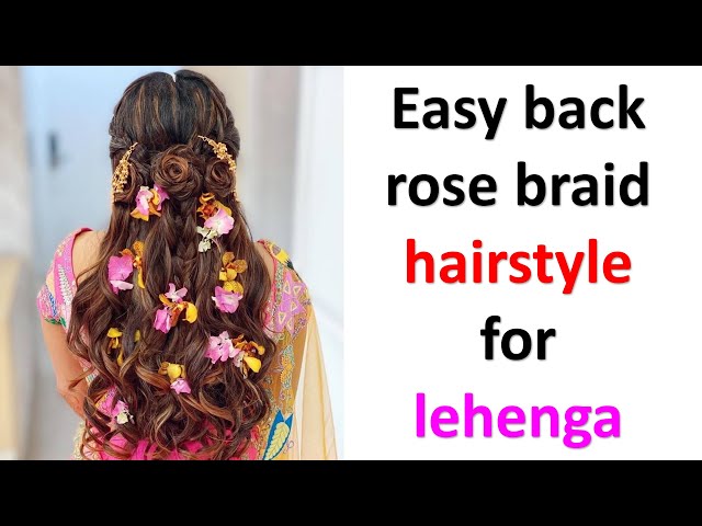 7 Gorgeous Bridal Hairstyles That Will Look Good With Your Bridal Lehenga –  Zerokaata