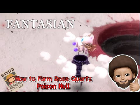 FANTASIAN - Farm the Rose Quartz  ( Poison Null ) | Apple Arcade
