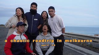 a chaotic roadtrip in melbourne (apr '24)