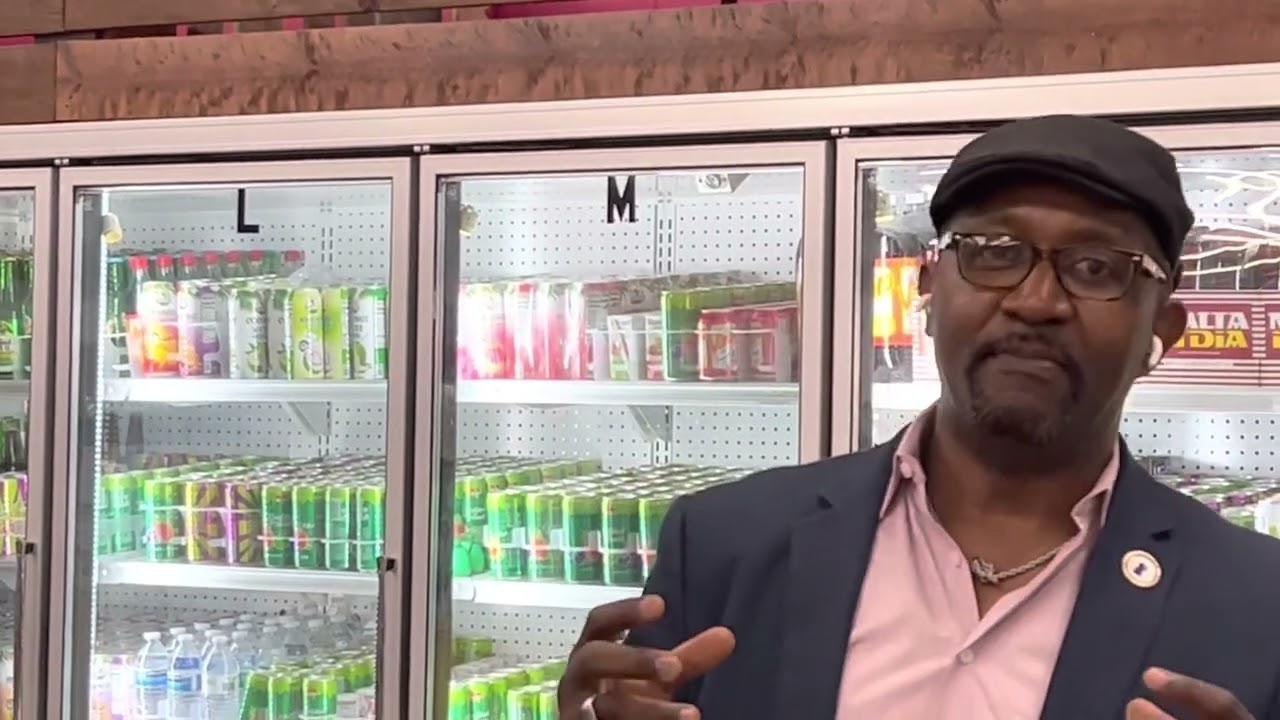 The African Supermarket in Brooklyn Park, Minnesota. An African immigrant-owned business.