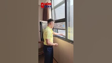 Cửa lưới chống cắt sang xịn mịn chống côn trùng ngăn 🐁 🐶 😼 #cualuoiquangminh #tienich #shorts