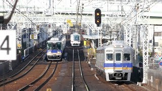 次々とくる列車！南海電鉄の電車たち 新今宮駅
