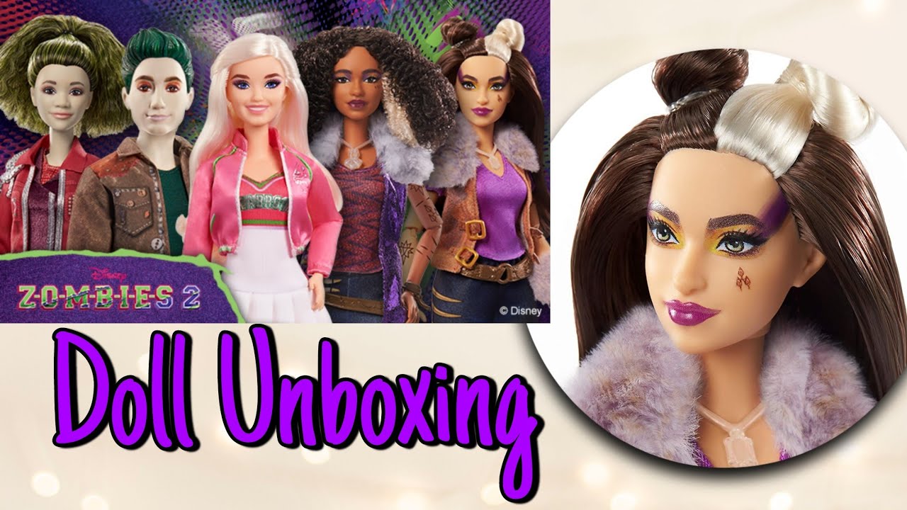 Disney Zombies 2 Wynter Doll Unboxing #MerryDollMAS Day 8 