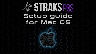 Install STRAKS Point of Sale on Mac OS