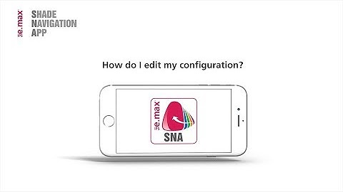 Shade Navigation App – How do I edit my configuration?