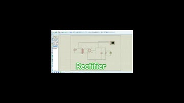 Full Wave Bridge Rectifier #electronicsproject #collegeproject #proteus8 #engineering