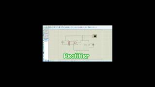 Full Wave Bridge Rectifier #electronicsproject #collegeproject #proteus8 #engineering Guide