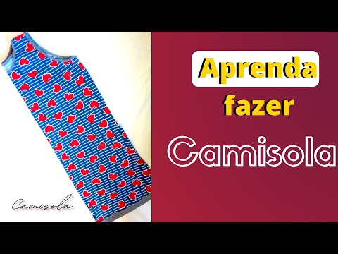 Vídeo: Como Costurar Uma Camisola