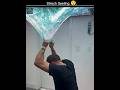 Stretch ceiling 😲 Room ka look completely change ho gaya!”#facts #viralvideo