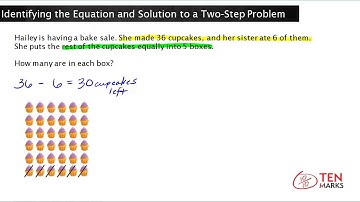 Identifying the Equation and Solution to a Two-Step Problem: 3.OA.8
