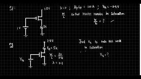 Lecture 28 MOSFET ac Analysis Common Source Configuration