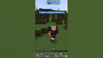 I made a crafting table base#minecraft #gaming #lokicraft#minecraft