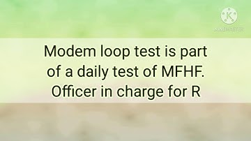 Modem Loop Test MFHF and VHF JRC | Daily Test Of GMDSS | Sailor 360
