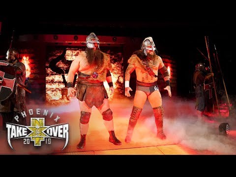 An army of Vikings join The War Raiders' epic march to the ring: NXT TakeOver: Phoenix