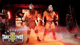 The war raiders are joined in battle by a horde of vikings during
their entrance at nxt takeover: courtesy wwe network.
#nxttakeoverphoenix get your 1st m...