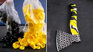 This Axe Was Made from Plastic Waste… And It Actually Works