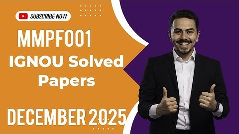 MMPF–001 : WORKING CAPITAL MANAGEMENT Dec 2025 #dec #ignou #dec25 #MBA #mba #termexam