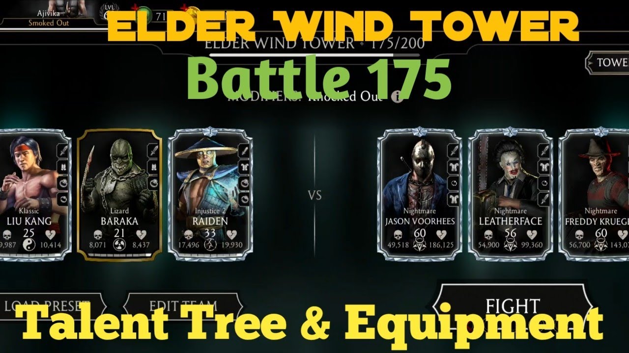 Elder Wind Tower 175 | Talent Tree & Equipment