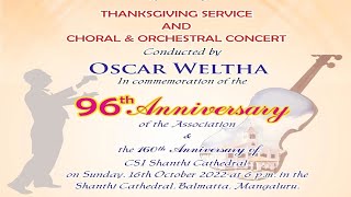 Live Stream  BMA Choral & Orchestral Concert 2022