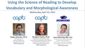 Using the Science of Reading to Develop Vocabulary and Morphological Awareness