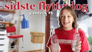 JEG INDRETTER DET SIDSTE, KØBER SMÅTING, LAVER DIY & SAMLER STOLE | flyttevlog #3