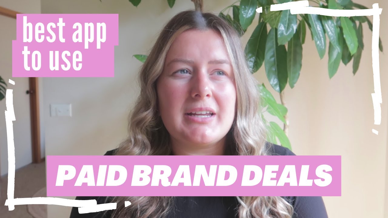 How I Started Getting Paid Brand Deals Best App To Use For