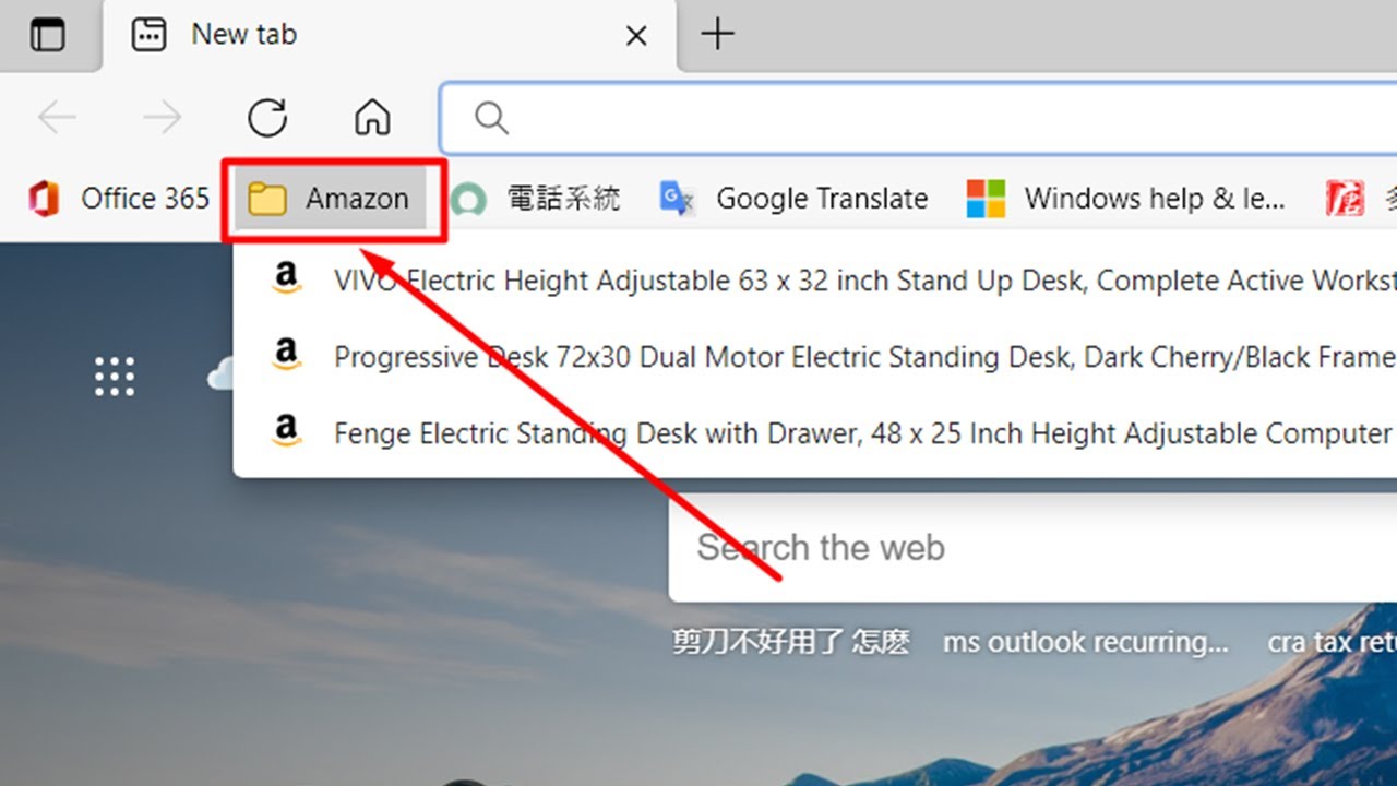 How To Add Folder To Favorites On Microsoft Edge YouTube