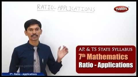 Ratio - Applications | 7th Mathematics | AP & TS Syllabus | Live Video
