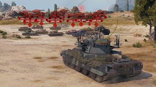 Everyone AFK Type 5 Heavy 13,2 K Damage World of Tanks