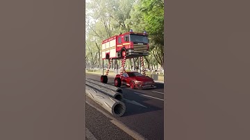 Fire engine | Special effects | 3d animation | future technology imagination