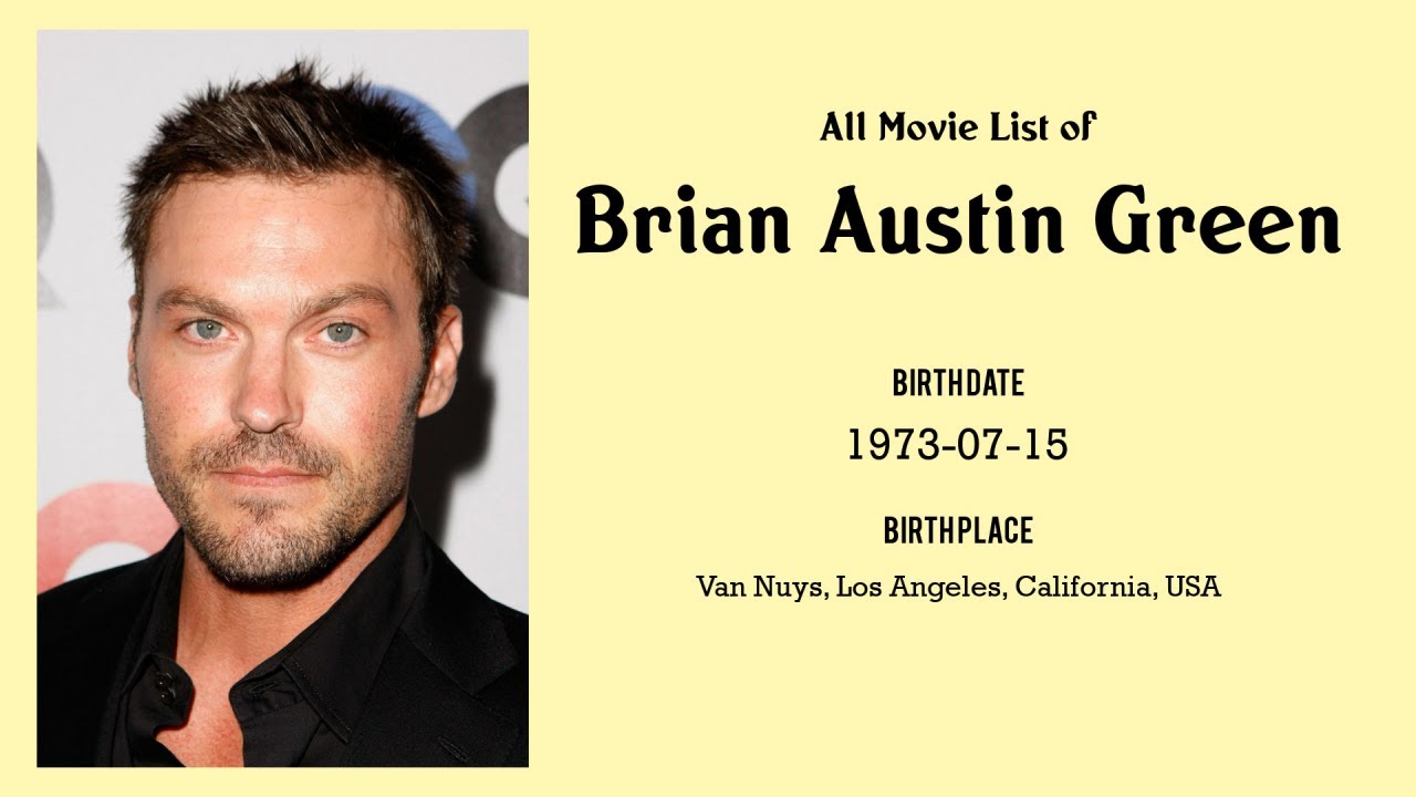 Brian Austin Green Movies list Brian Austin Green| Filmography of Brian Austin Green